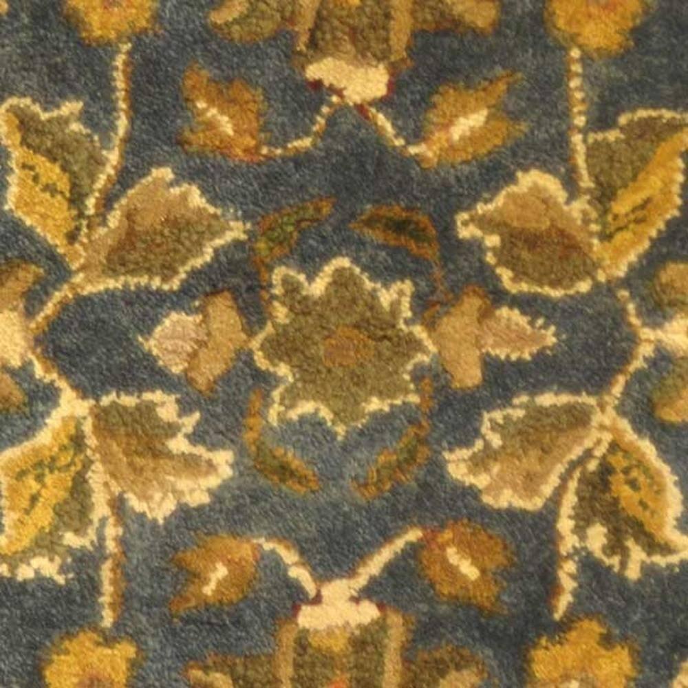 Antiquity AT52 Hand Tufted Indoor Runner Rug - Blue/Gold - 2'3"x12' - Safavieh