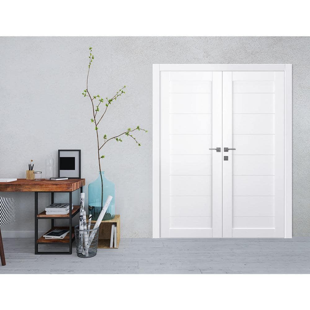 Belldinni Ermi Manufactured Wood Double Prehung French Door