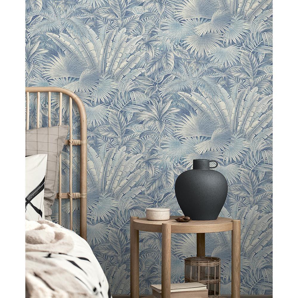 Tommy Bahama Bahamian Breeze Palm 18' L x 20.5" W Peel & Stick Wallpaper Roll
