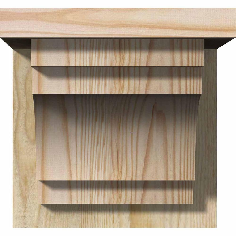 Ekena Millwork Mediterranean Corbel w/Backplate
