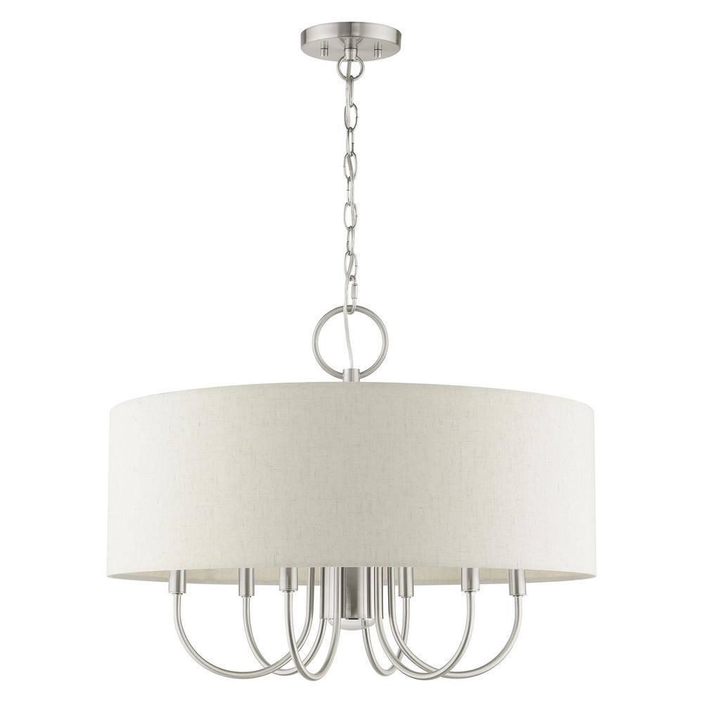 Livex Lighting Blossom 7 - Light Pendant in  Brushed Nickel