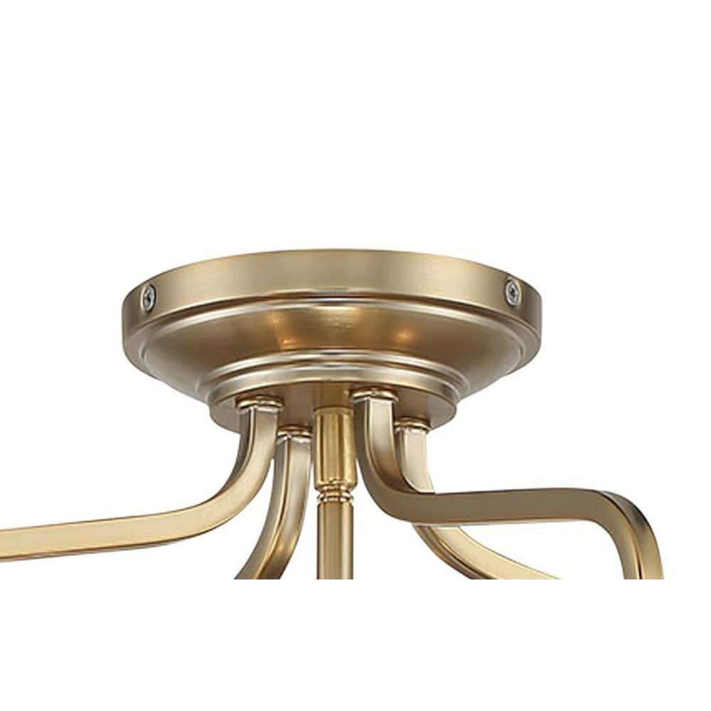 Minka Lavery - Covent Park - 4 Light Semi-Flush Mount - 14.5 inches tall by 16