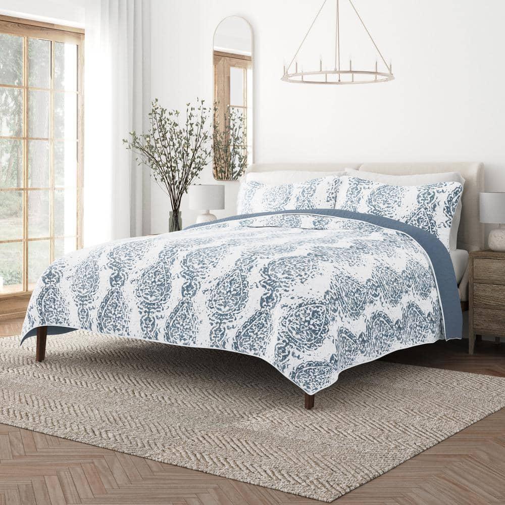 Becky Cameron Damask Quilt Set