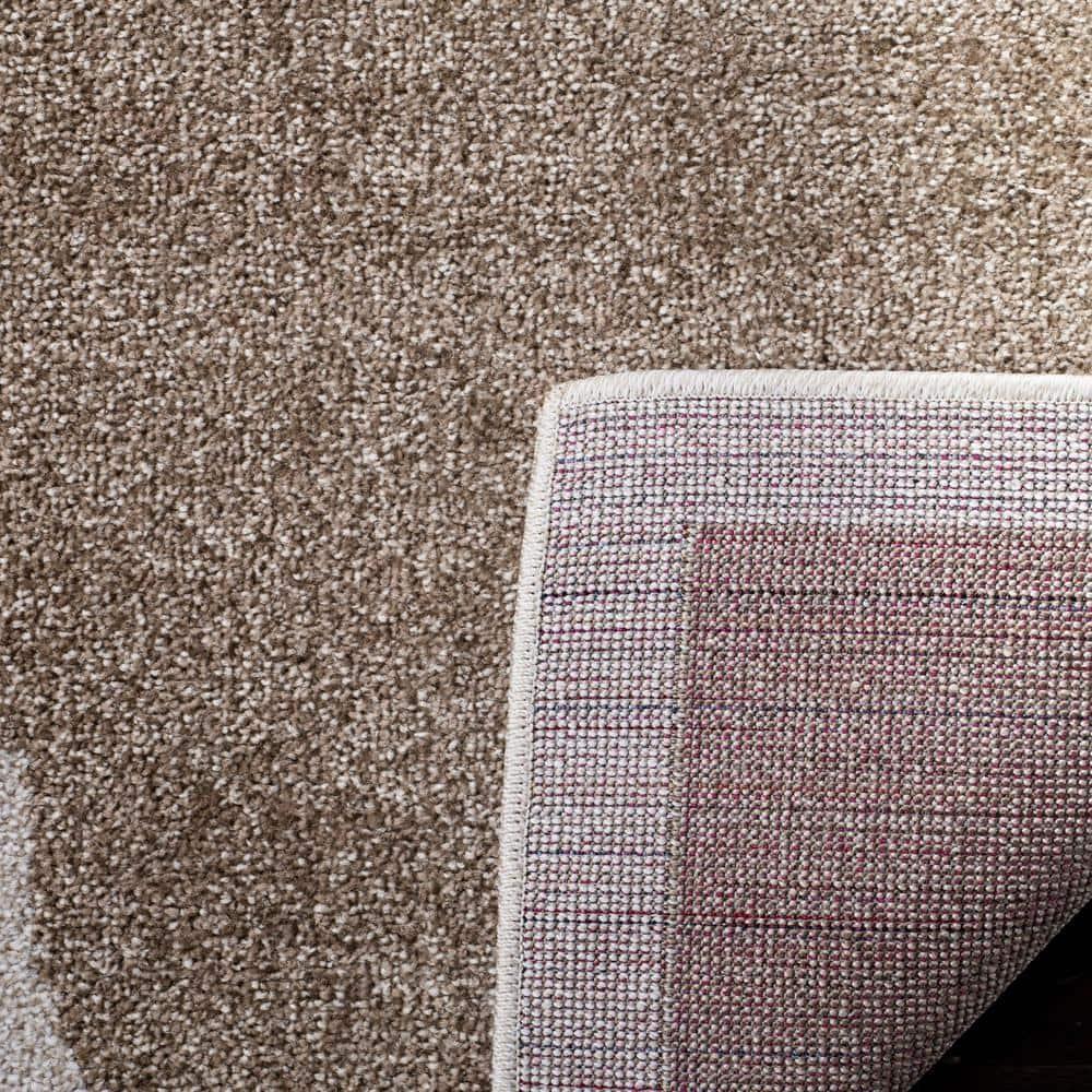 Amherst AMT423 Power Loomed Indoor Area Rug - Wheat/Beige - 6'x9' - Safavieh