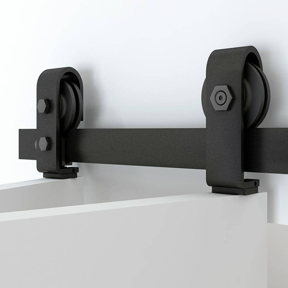 Bi-Fold Top Mount Sliding Standard Single Track Barn Door Hardware Kit