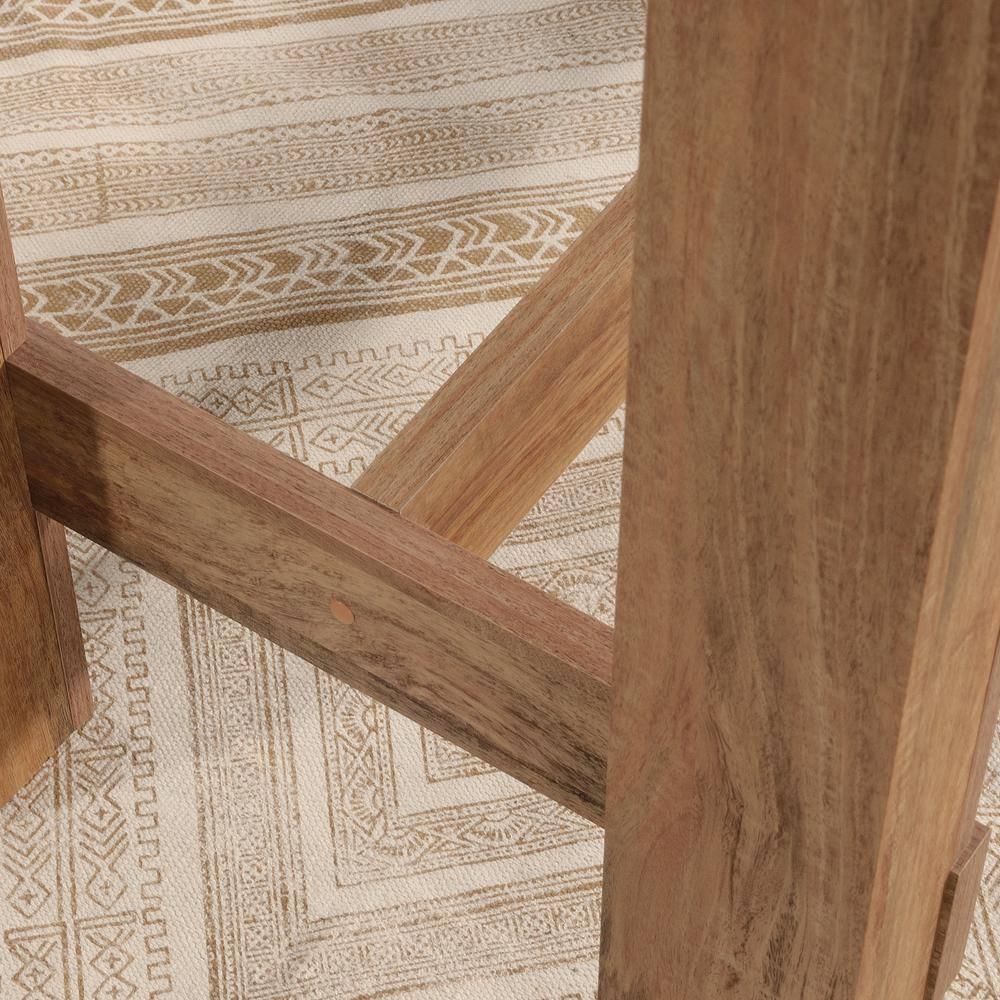 Sauder Boone Mountain Counter-Height Kitchen Dinette Table, Sindoori Mango Finish