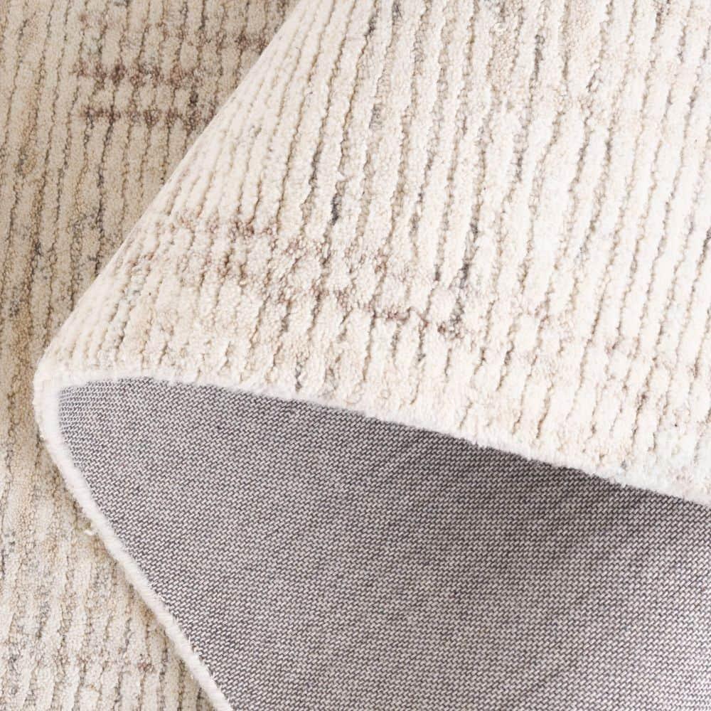 Abstract ABT141 Handmade Indoor Area Rug - Ivory/Beige - 6'x9' - Safavieh