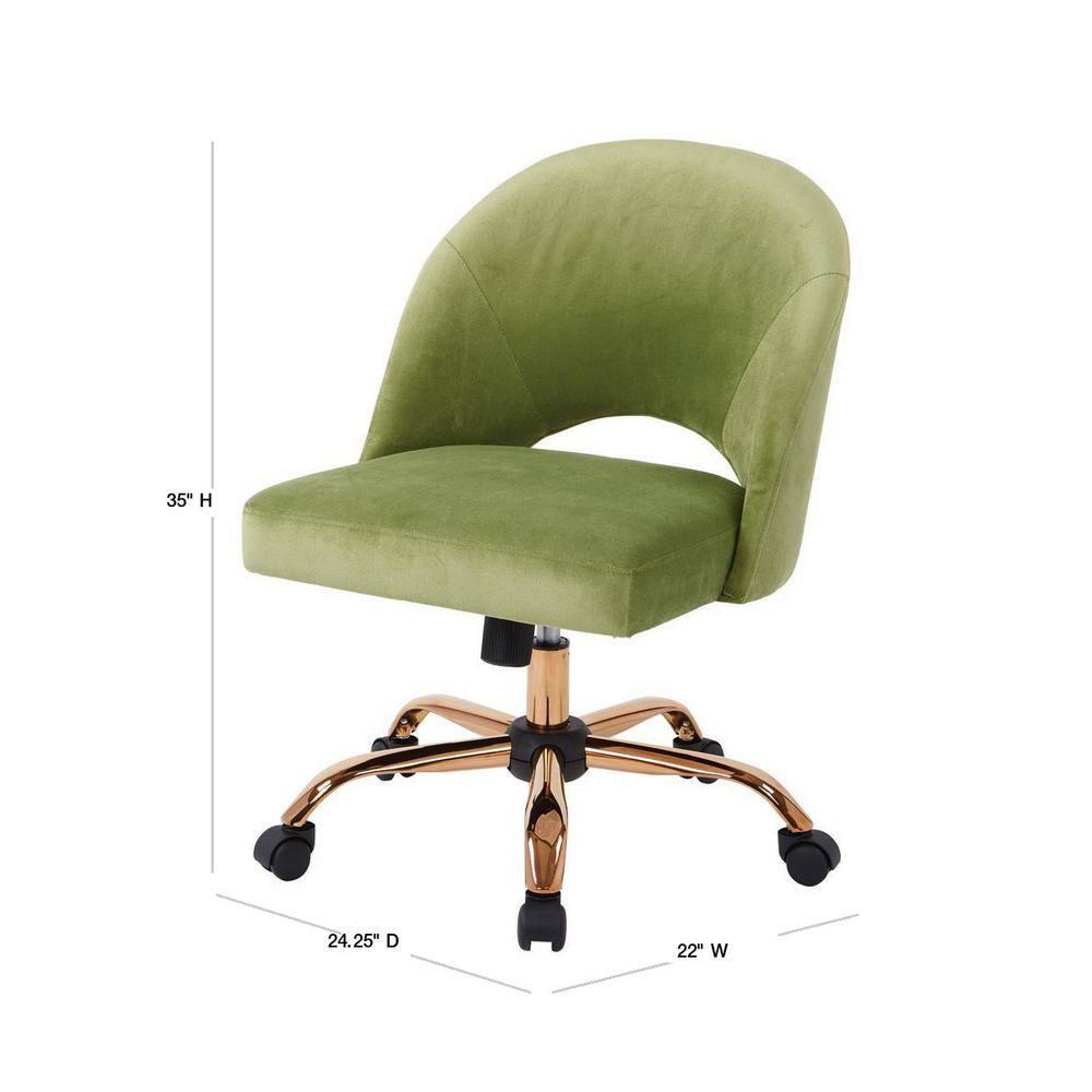 OSP Home Furnishings Lula Polyester Blend Task Chair