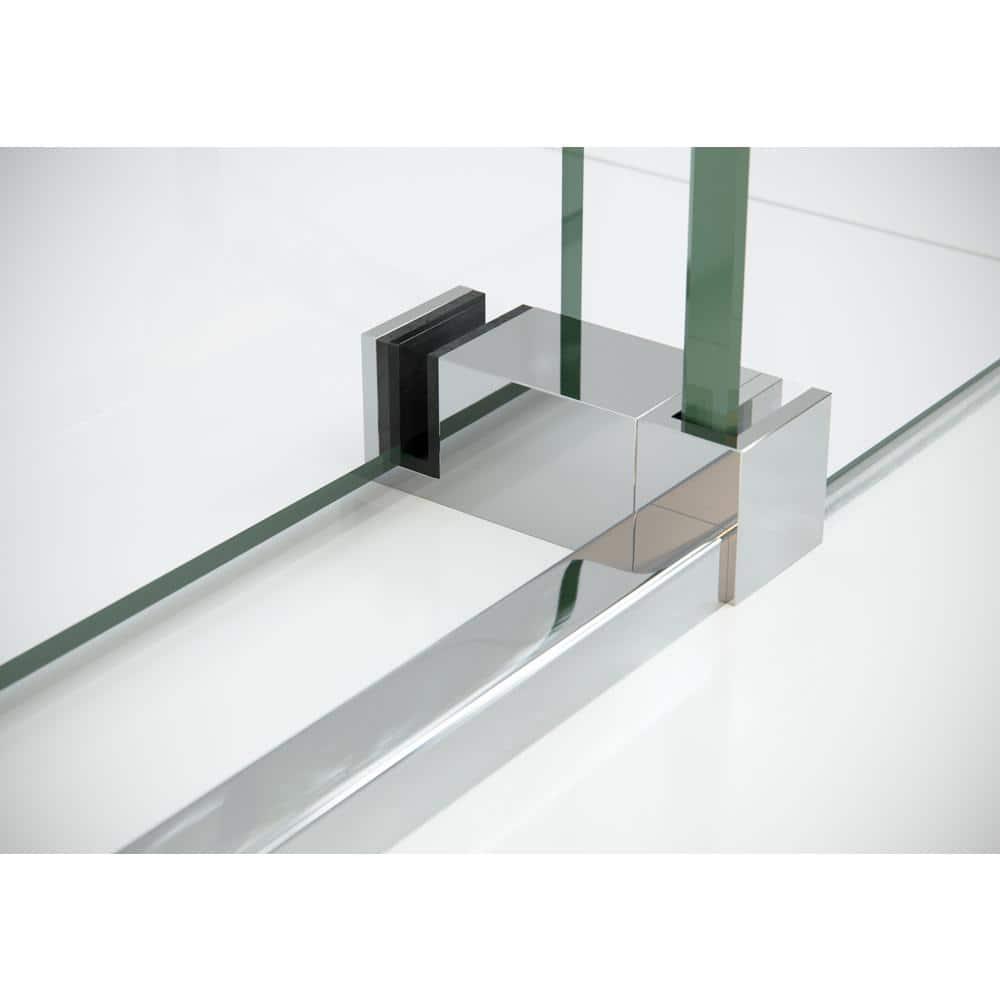 Eclipse 48 - 52 in. x 78 in. Fully Frameless Sliding Shower Door