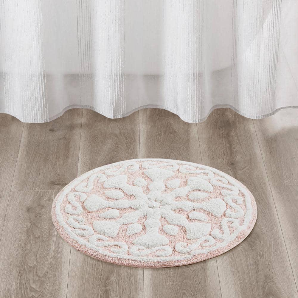 Madison Park Casablanca Medallion Cotton Tufted Bath Rug