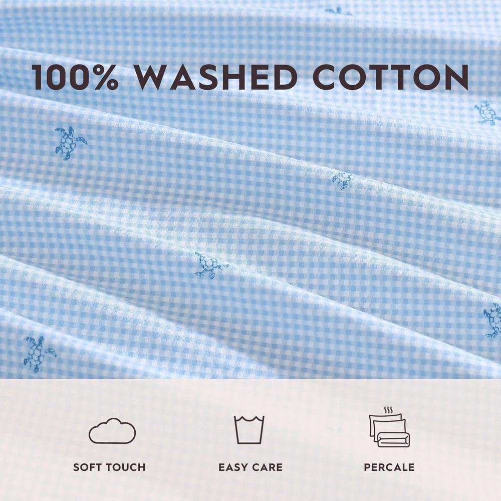Laura Ashley Laura Ashley Printed Cotton Percale Sheet Set
