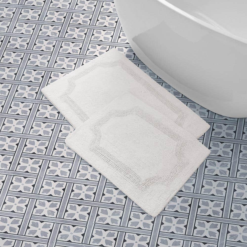 Laura Ashley Laura Ashley Reversible Cotton Bath Rug