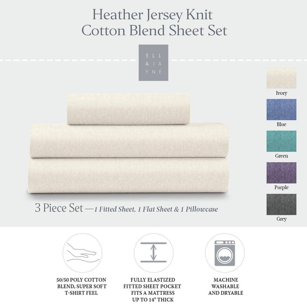 Ella Jayne Home Ella Jayne Jersey 4-Piece Sheet Set