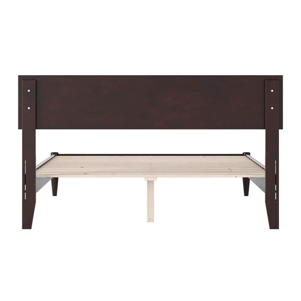 AFI Aria Full Modern Solid Wood Low Profile Platform Bed, Espresso