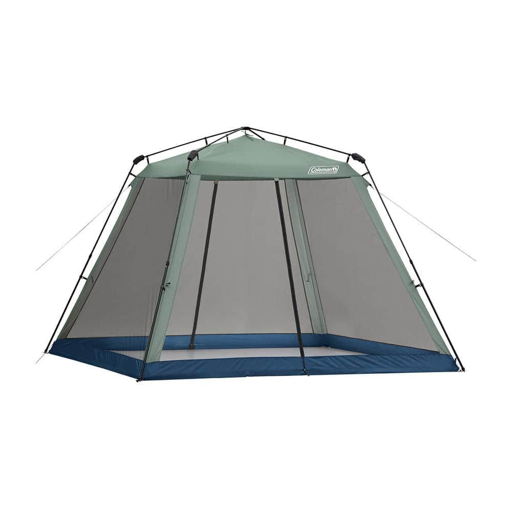 Coleman 10" x 10" Skylodge Instant Screened Shelter Canopy Tent - Green