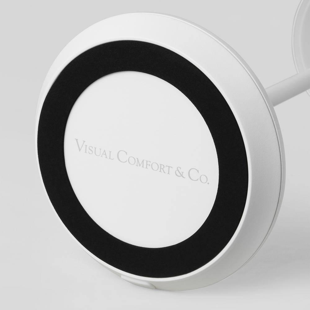 Carla Cordless Table Lamp - White / Small