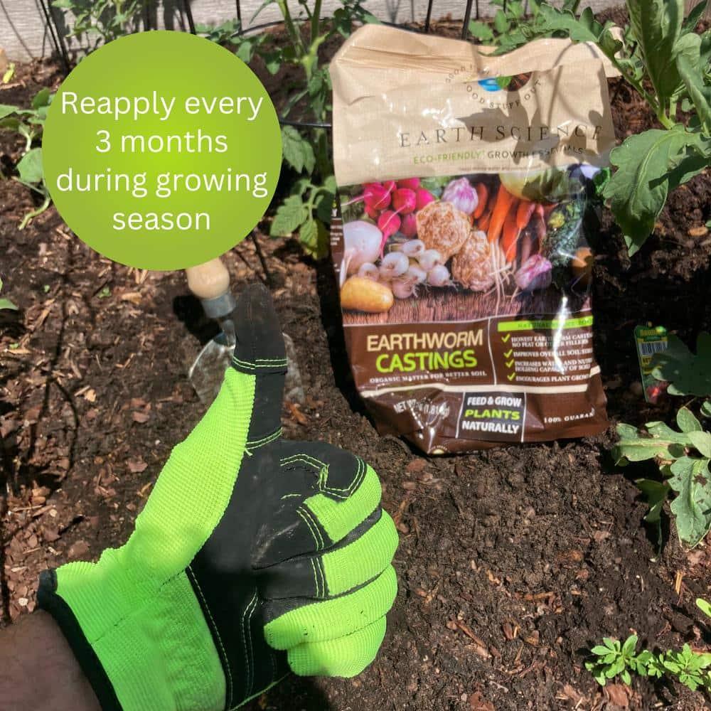 Earth Science Earthworm Castings Garden Fertilizer