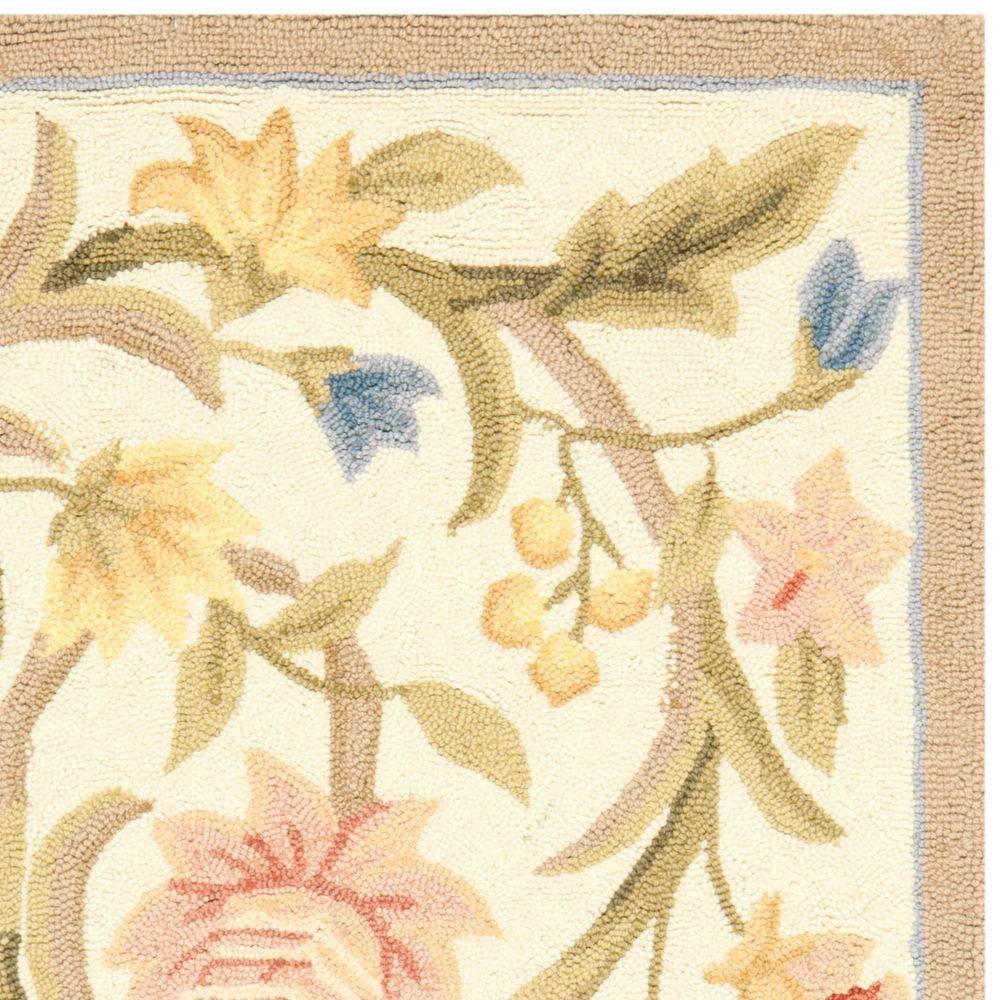 Chelsea HK248 Handmade Area Rug - 5'3"x8'3" - Ivory - Safavieh