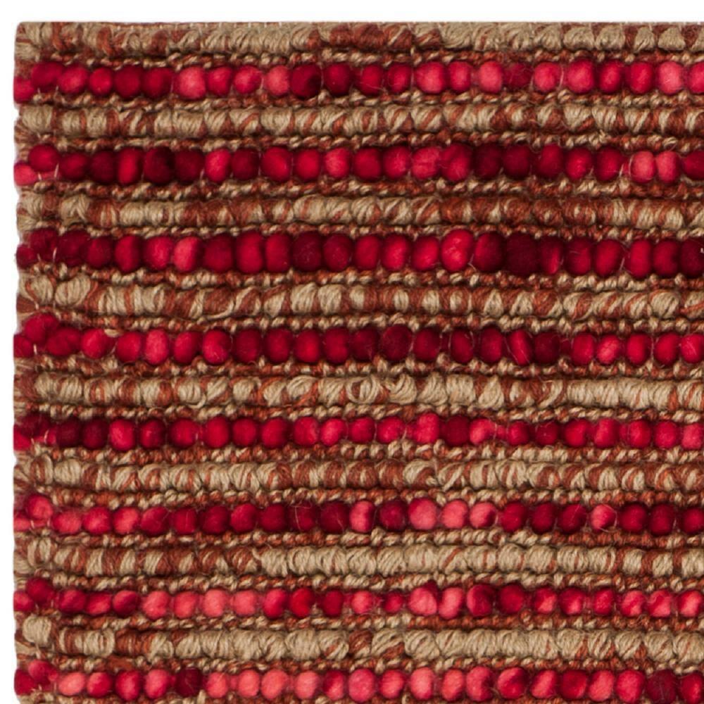 Bohemian BOH525 Hand Woven Runner Rug - Red/Multi - 2'6"x6' - Safavieh.