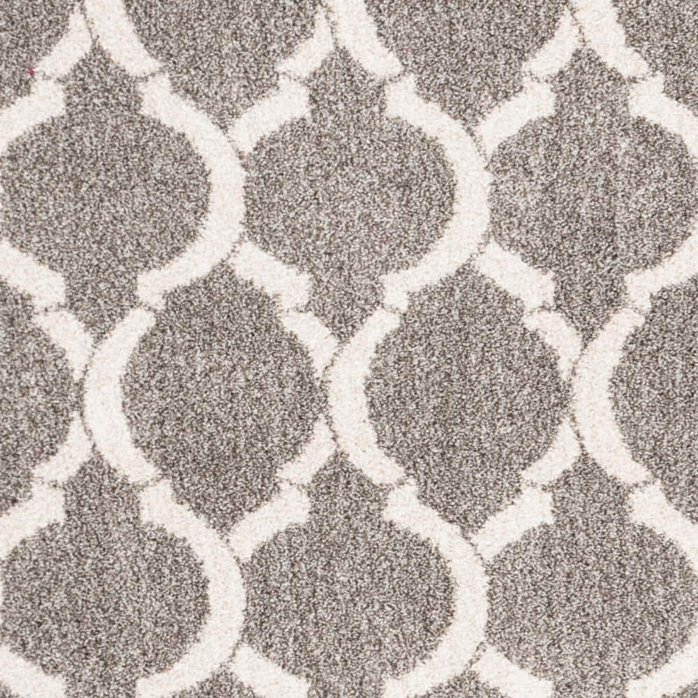 Amherst AMT415 Power Loomed Indoor Accent Rug - Dark Grey/Beige - 3'x5' - Safavieh