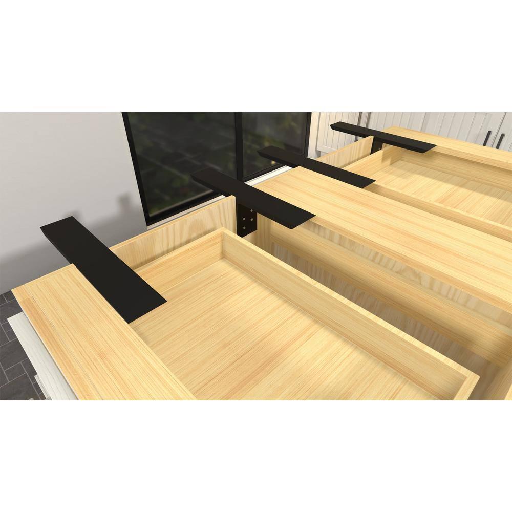 The Original Granite Bracket The Original T Brace Countertop Support Bracket - (Aluminum)