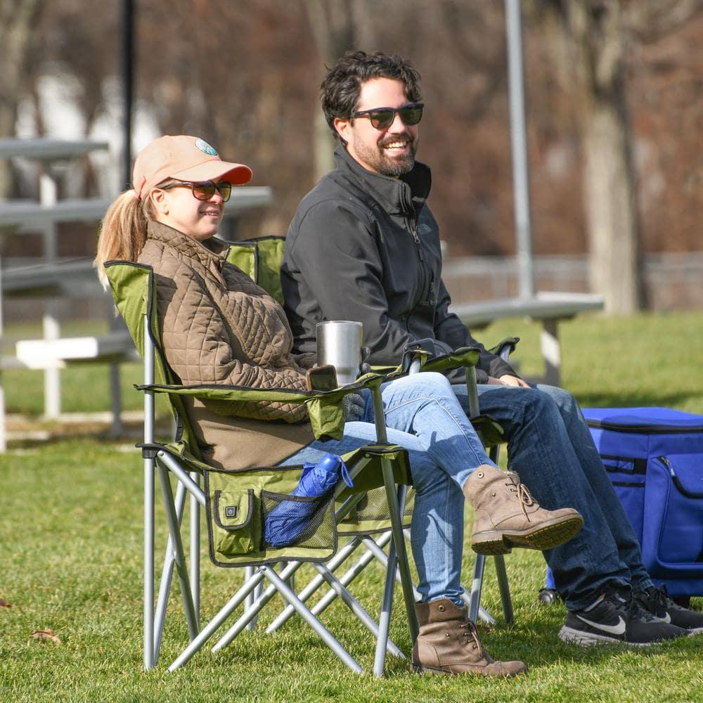 Rio Brands Heavy Duty Heated Deluxe Quad Chair