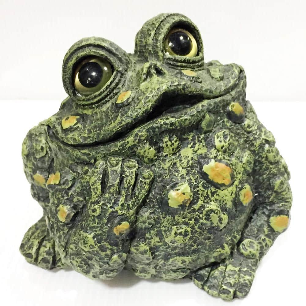 HomeStyles Whimsical Toad Hollow "Dreamer" Garden Statue