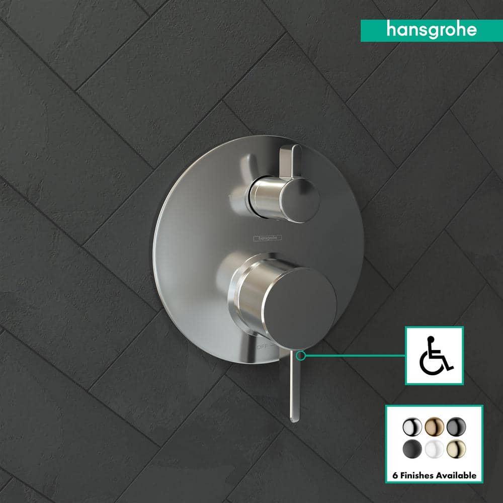 Ecostat HG S Pressure Balance Diverter Faucet Trim with Lever Handle