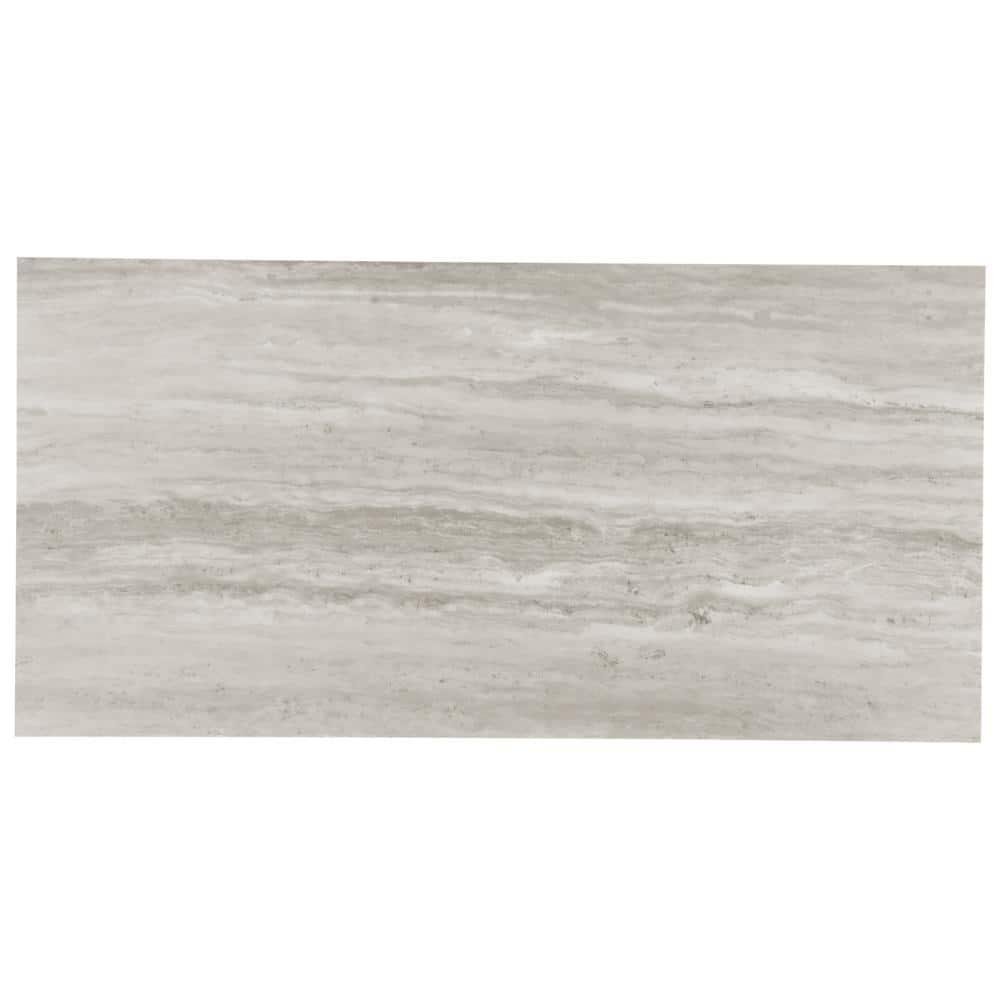 Roswell 11.72 in. x 23.69 in. Polished Porcelain Floor and Wall Tile (15.5 Sq. Ft. / Case)