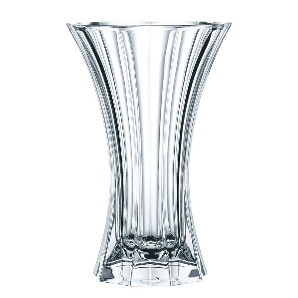 8 in. Clear Saphir Crystal Vase