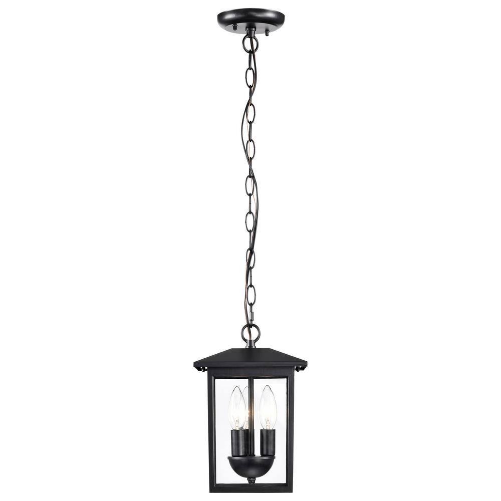 Nuvo Lighting Jamesport 3 - Light Pendant in  Matte Black