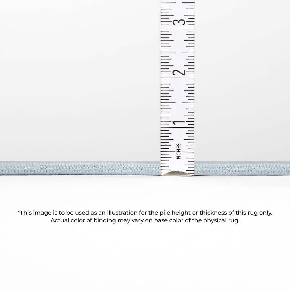 Addison Rugs Chantille Indoor/Outdoor Transitional Modern Gray Washable Rectangle Rug, 8' x 10'