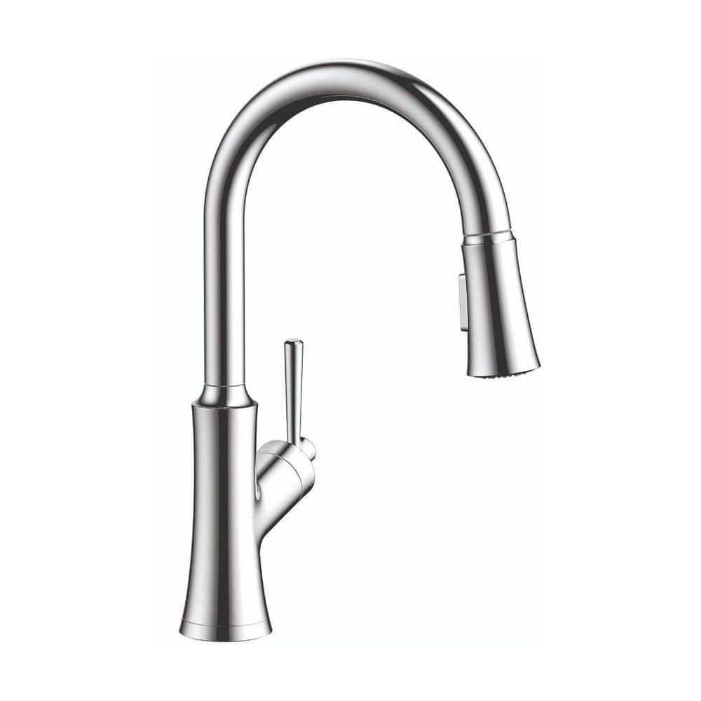Joleena Pull Down Single Handle Kitchen Faucet
