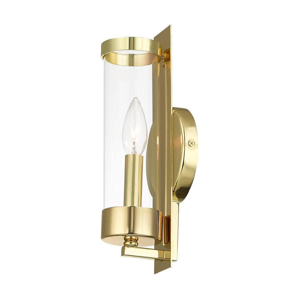 Bernd Steel Candle Wall Light