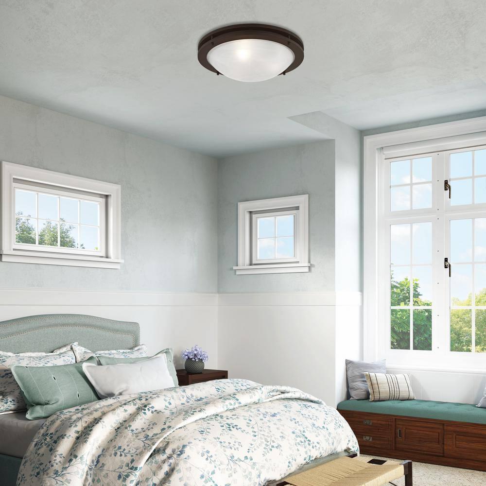 Livex Lighting Ariel 3 - Light Flush Mount in  Bronze