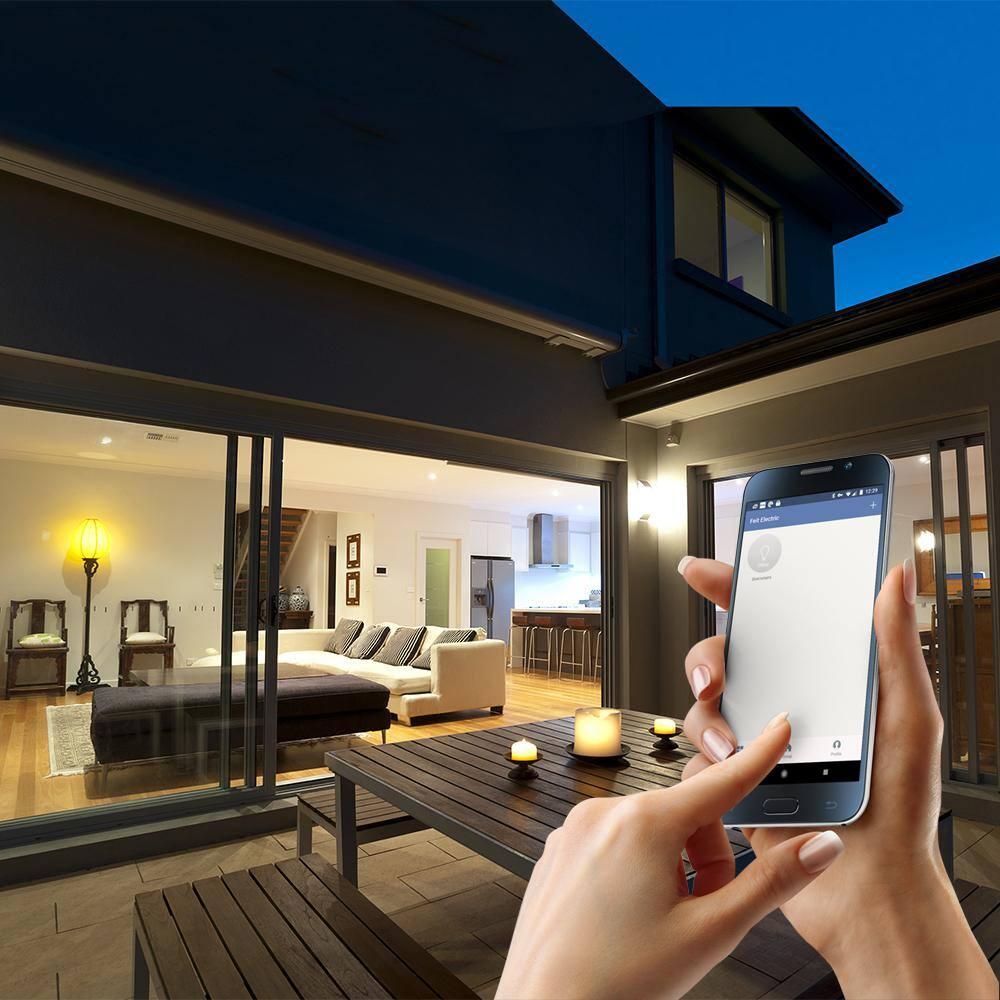 15-Amp Indoor Alexa / Google Assistant Compatible Wi-Fi Smart Home Plug with Night Light, No Hub Required (3-Pack)