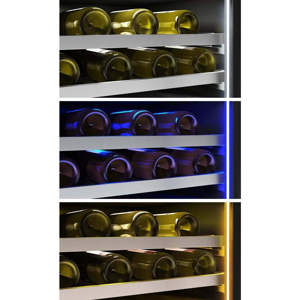 Zephyr Zephyr Presrv 24 in. 132-Bottle Dual Zone Full Size Wine Cooler