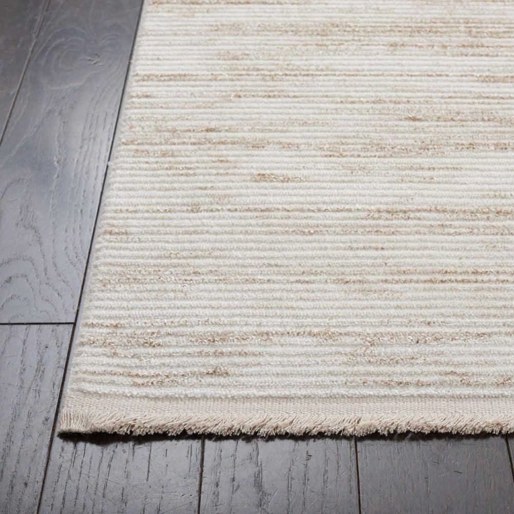 Whisper WHS584 Power Loomed Runner Rug - Ivory/Beige - 2'2"x8' - Safavieh.