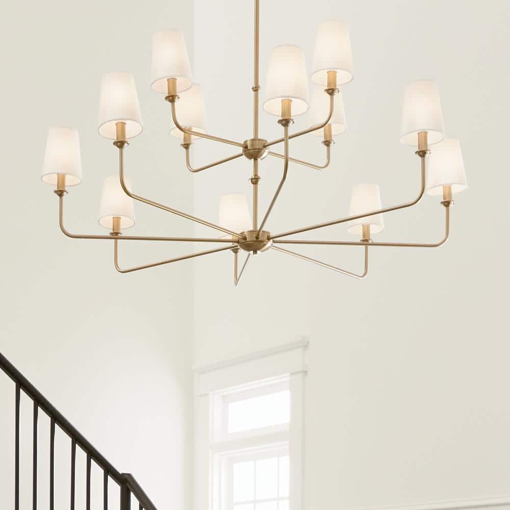 Kichler Lighting 12 - Light Dimmable Classic / Traditional Chandelier