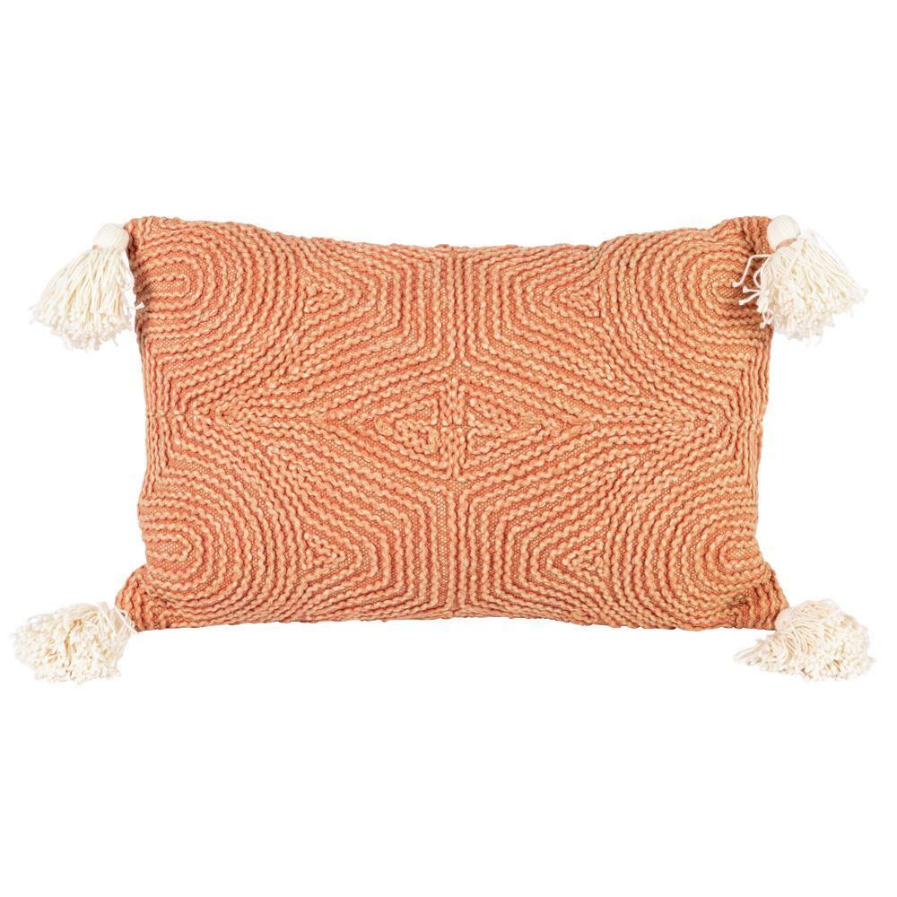Bloomingville Embroidered Cotton Pillow Cover