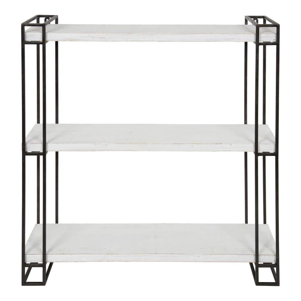 Burchill 3 Piece Pine Floating Shelf
