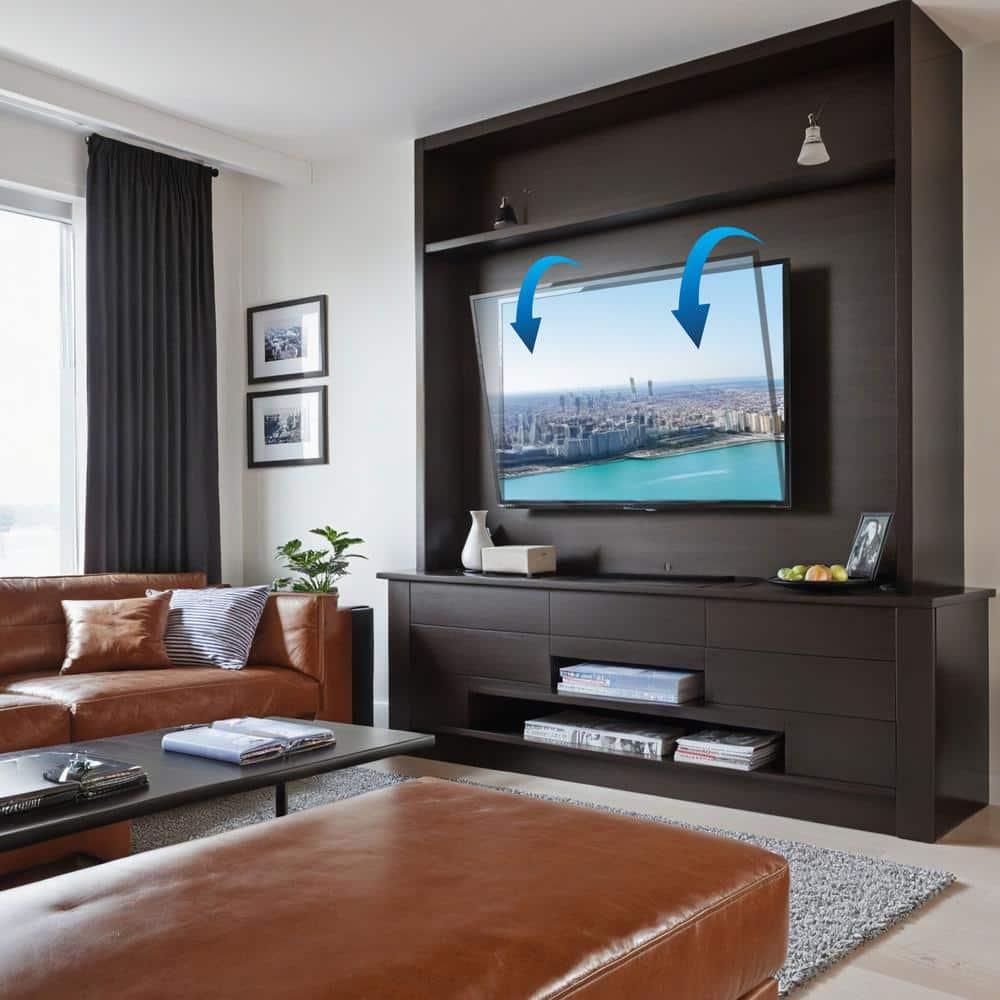 Mount It Compact Full Motion TV Wall Mount - For Tvs Up To 50"