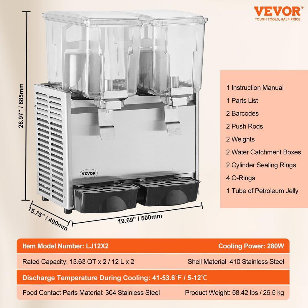 VEVOR VEVOR 20'' W Countertop 0.86 Cubic Feet Beverage Cooler