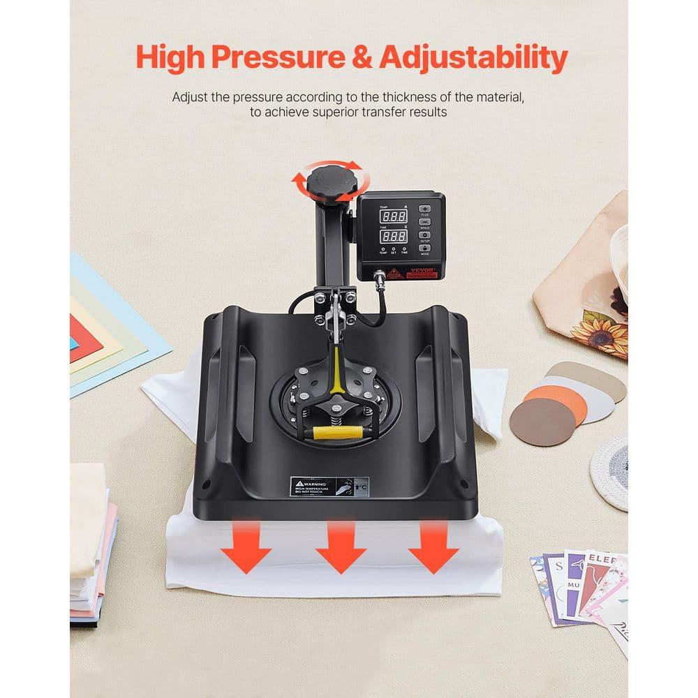 VEVOR Heat Press Machine, 8in1 Heat Press, 800W Sublimation Machine