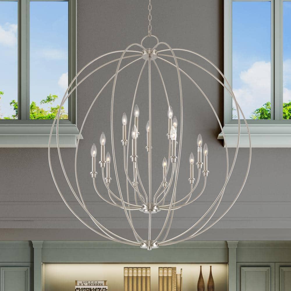 Livex Lighting - Milania - 15 Light Foyer Chandelier in Farmhouse Style - 42