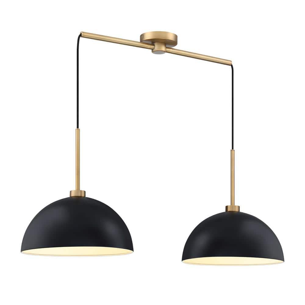 2-Light Kitchen Island Pendant
