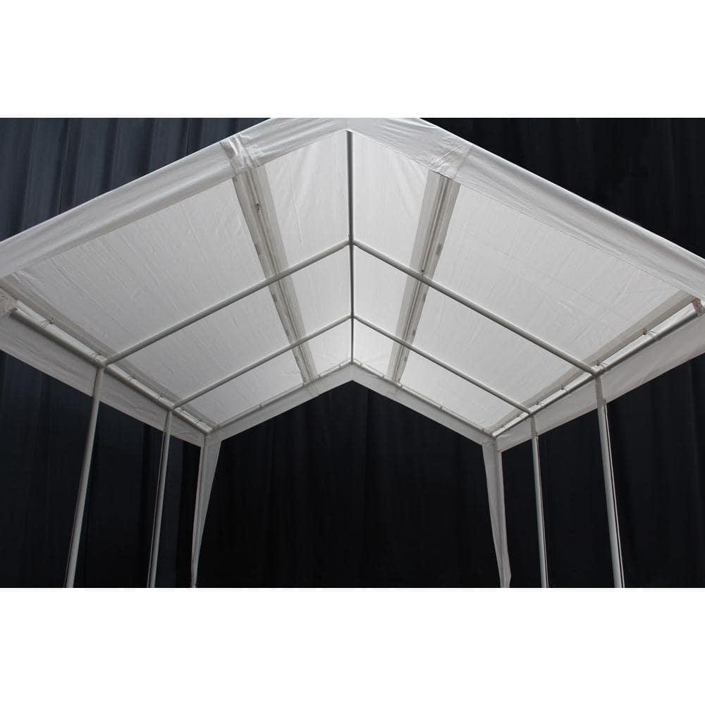 King Canopy Expandable Canopy 12ft x 20ft or 20ft x 20ft Steel Frame with 8 Legs