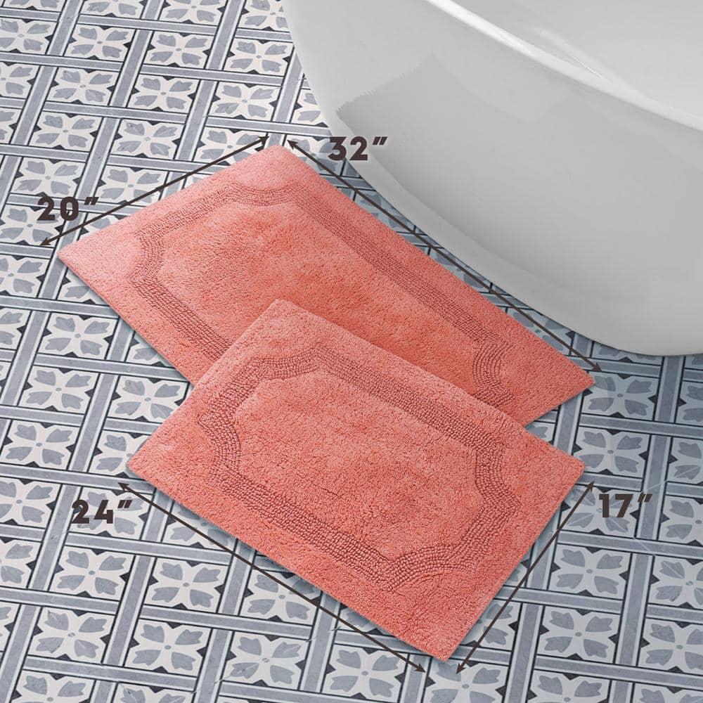 Laura Ashley Laura Ashley Reversible Cotton Bath Rug