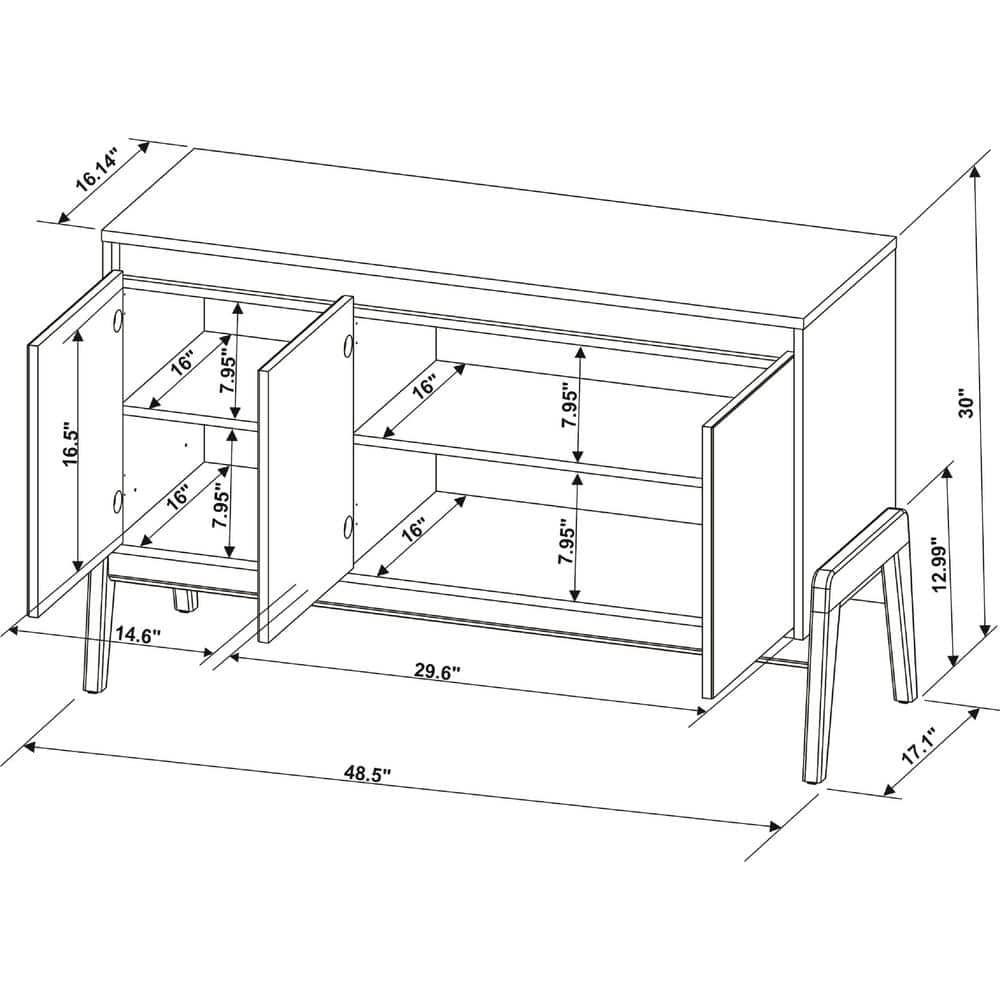 George Oliver Jernya 48.50'' Sideboard