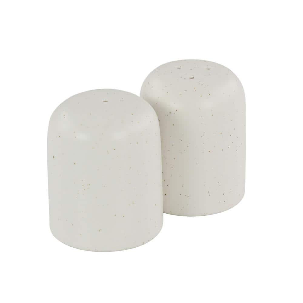Gibson Gibson Mio 2.3 Inch Salt and Pepper Shaker Set in Sea Salt